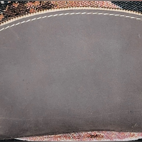 SOLD Portland Leather Goods GROUPIE GREY eclipse makeup bag - Picture 3 of 7